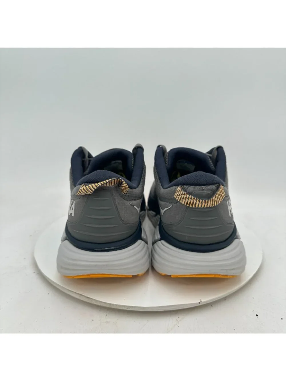 Hoka One One Gaviota 3 Men Size 12.5D 1113520 CGOB Charcoal Gray Ombre Blue Shoe